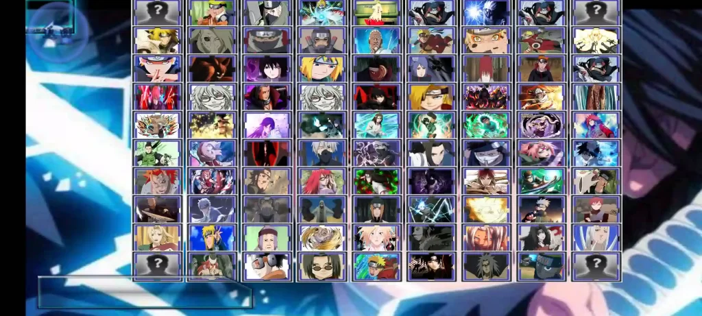 Naruto Mugen APK Unlocked All Characters