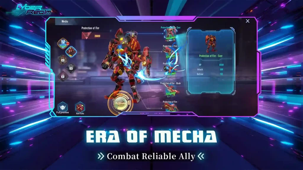 Cyber Realm Early Access Mod APK Unlocked All Characters