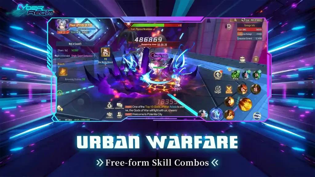 Cyber Realm Early Access Mod APK Unlimited Money and Gems