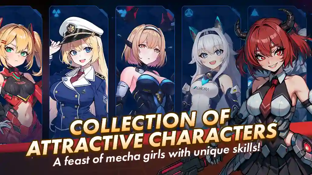 Mecha Girls Survivor Mod APK Unlocked All Characters